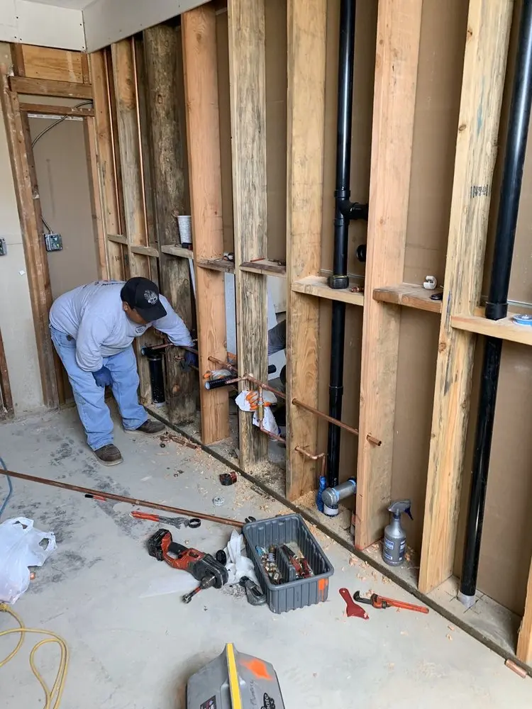 Commercial rough-in plumbing for Gas Line Repair in Chowen Park